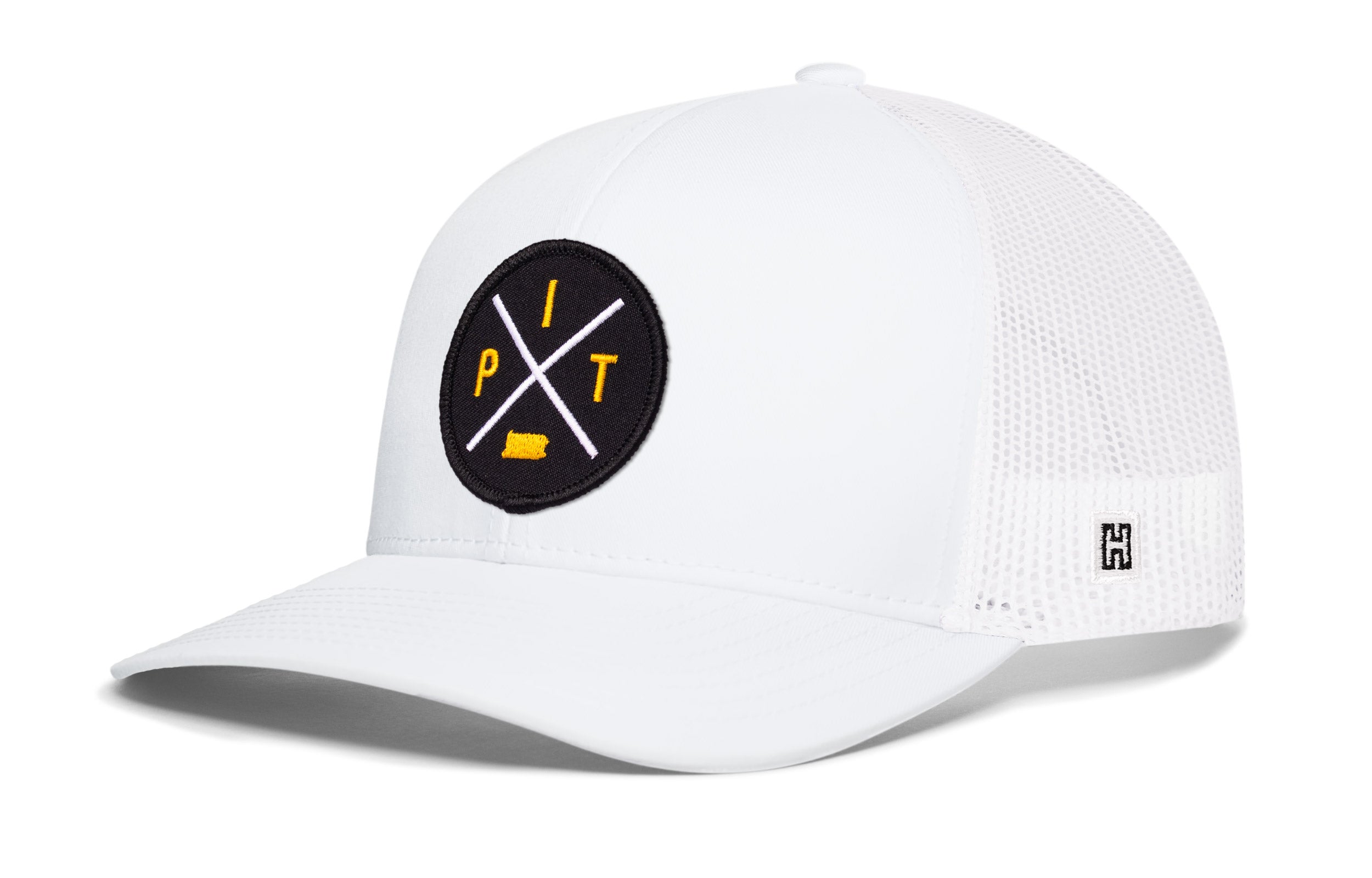 Pittsburgh Trucker Hat | Black PIT X Snapback