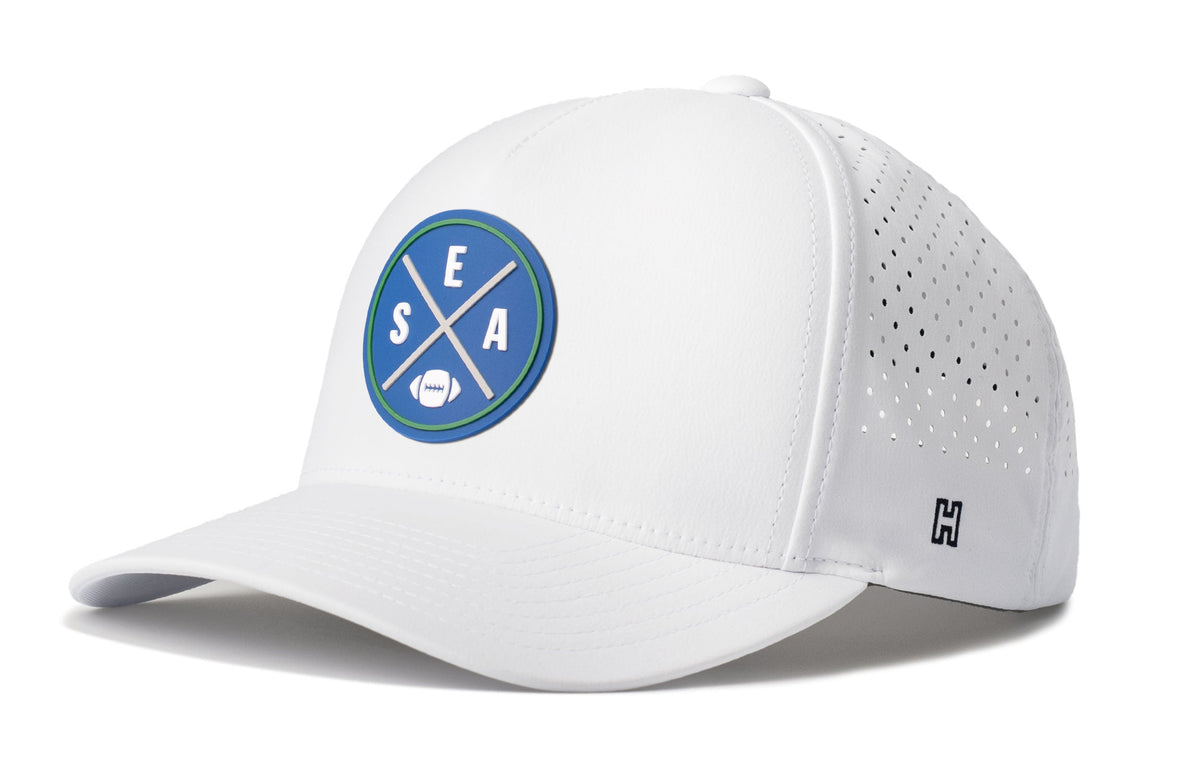 Seattle Football Performance 5-Panel Hat | Royal Blue SEA X Flexfit Snapback