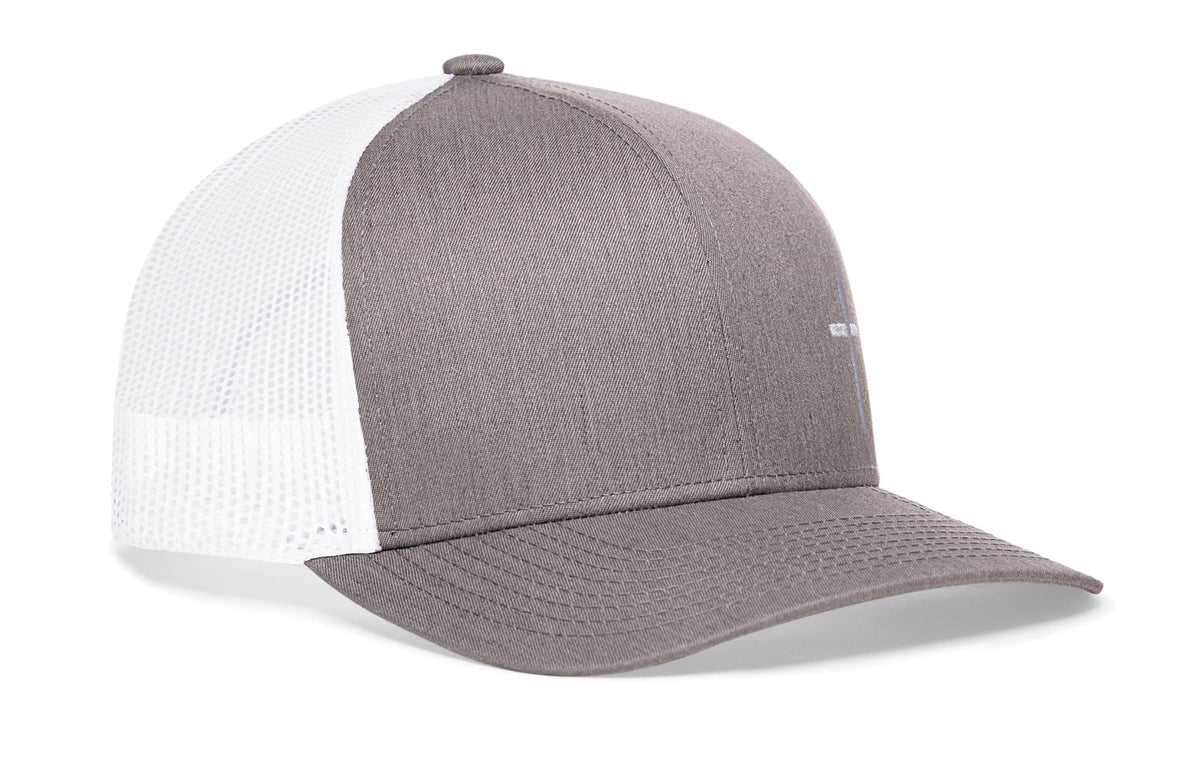 Side Cross Trucker Hat | Christian Snapback