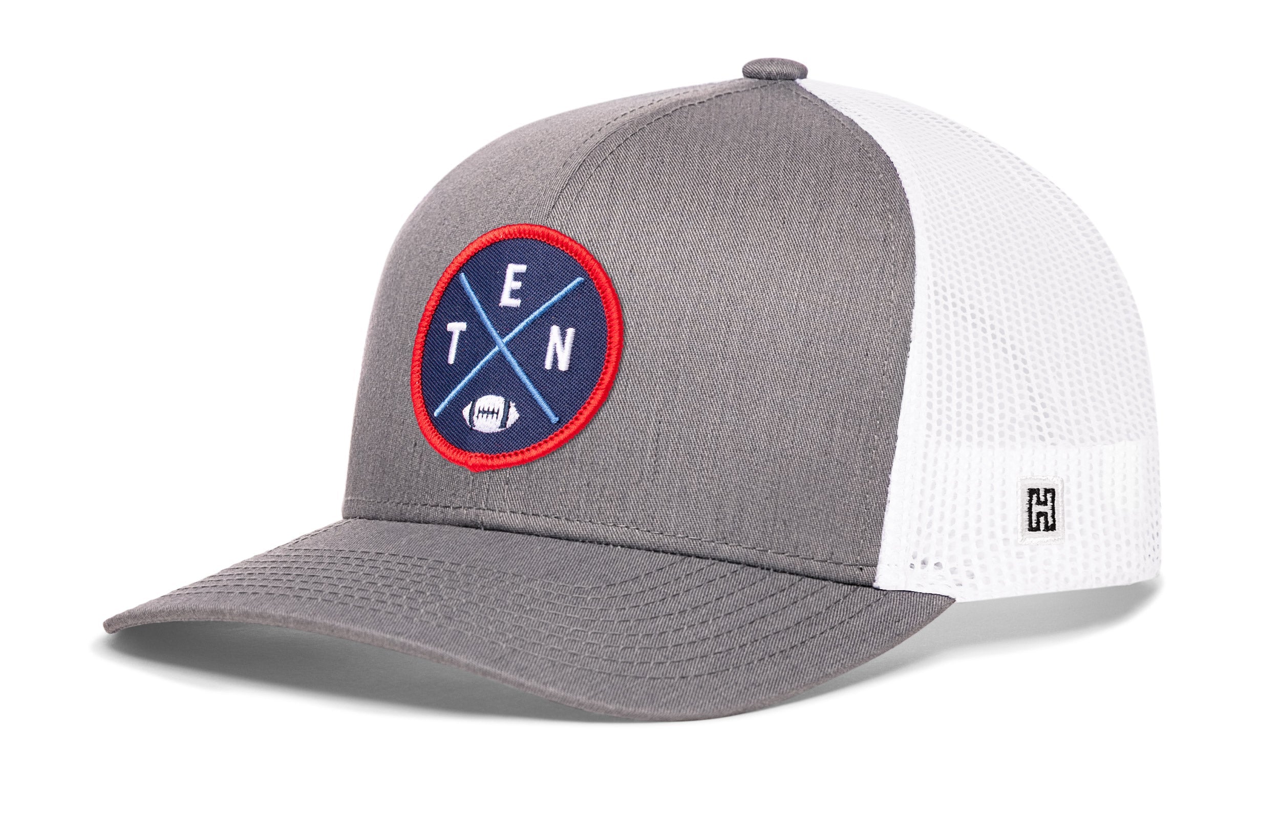 Tennessee Football Trucker Hat | Navy Blue TEN X Snapback