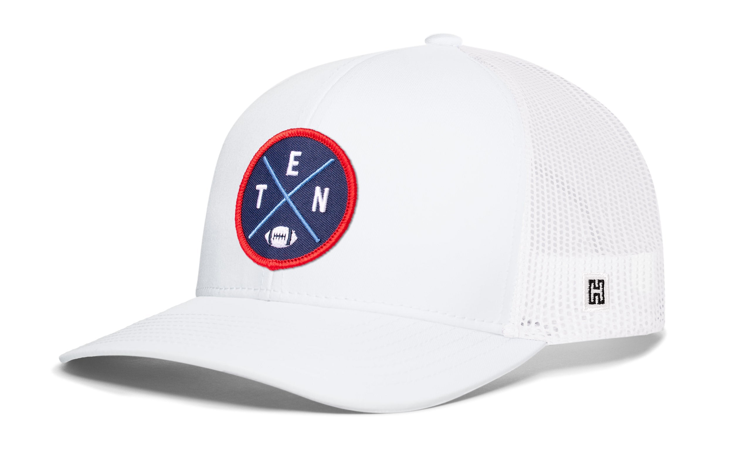 Tennessee Football Trucker Hat | Navy Blue TEN X Snapback