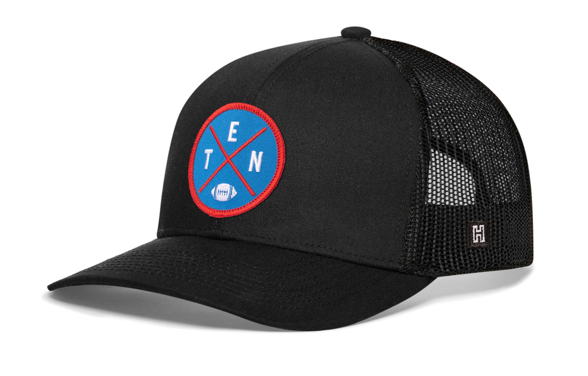 Tennessee Football Trucker Hat | Columbia Blue TEN X Snapback