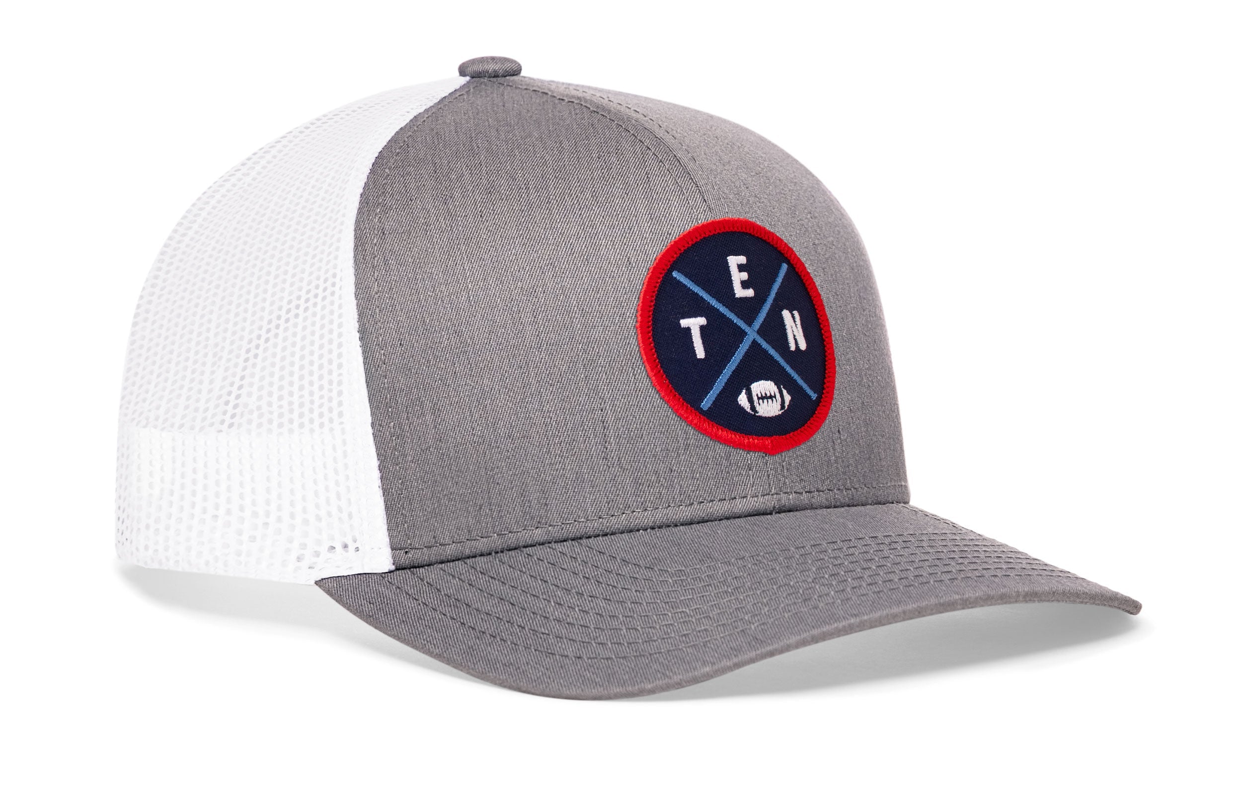 Tennessee Football Trucker Hat | Navy Blue TEN X Snapback