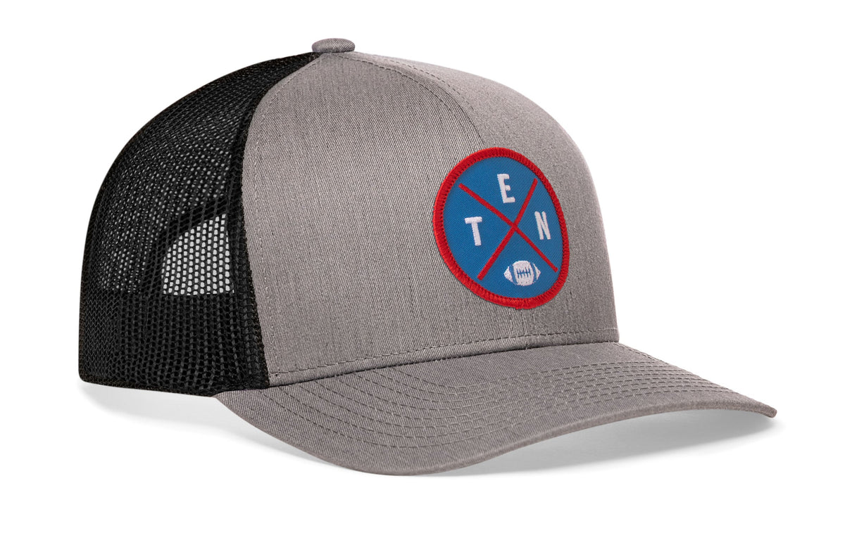Tennessee Football Trucker Hat | Columbia Blue TEN X Snapback