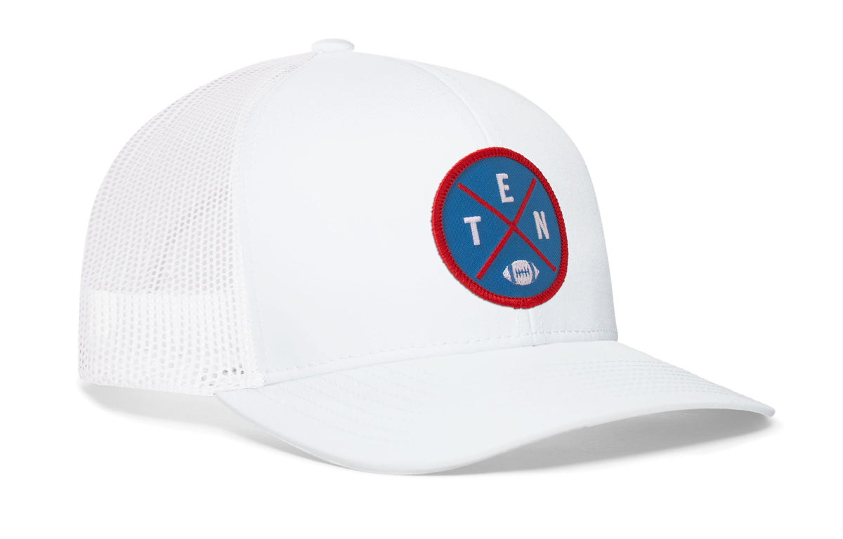 Tennessee Football Trucker Hat | Columbia Blue TEN X Snapback