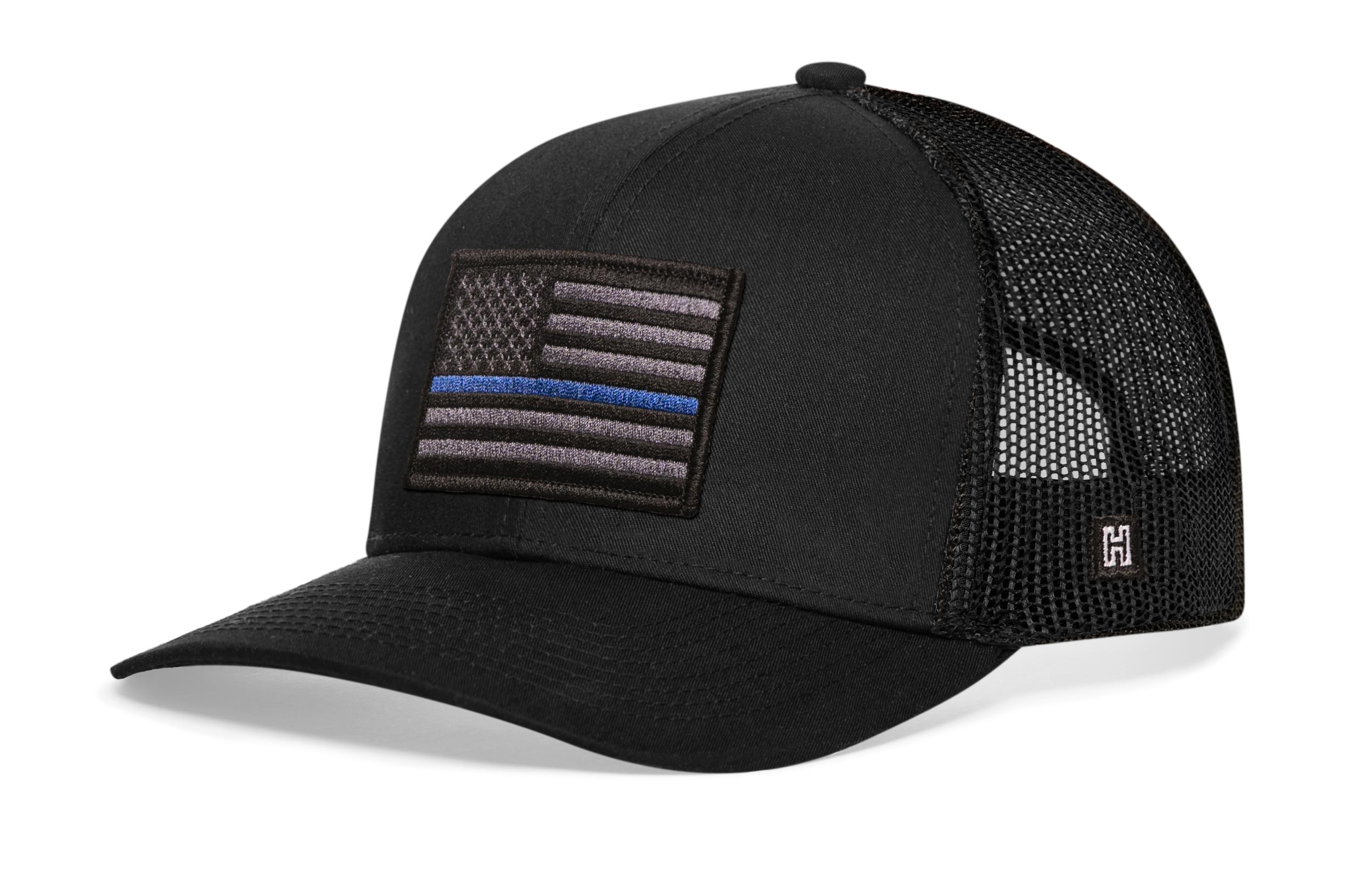 Thin Blue Line Trucker Hat | Police Tactical Snapback
