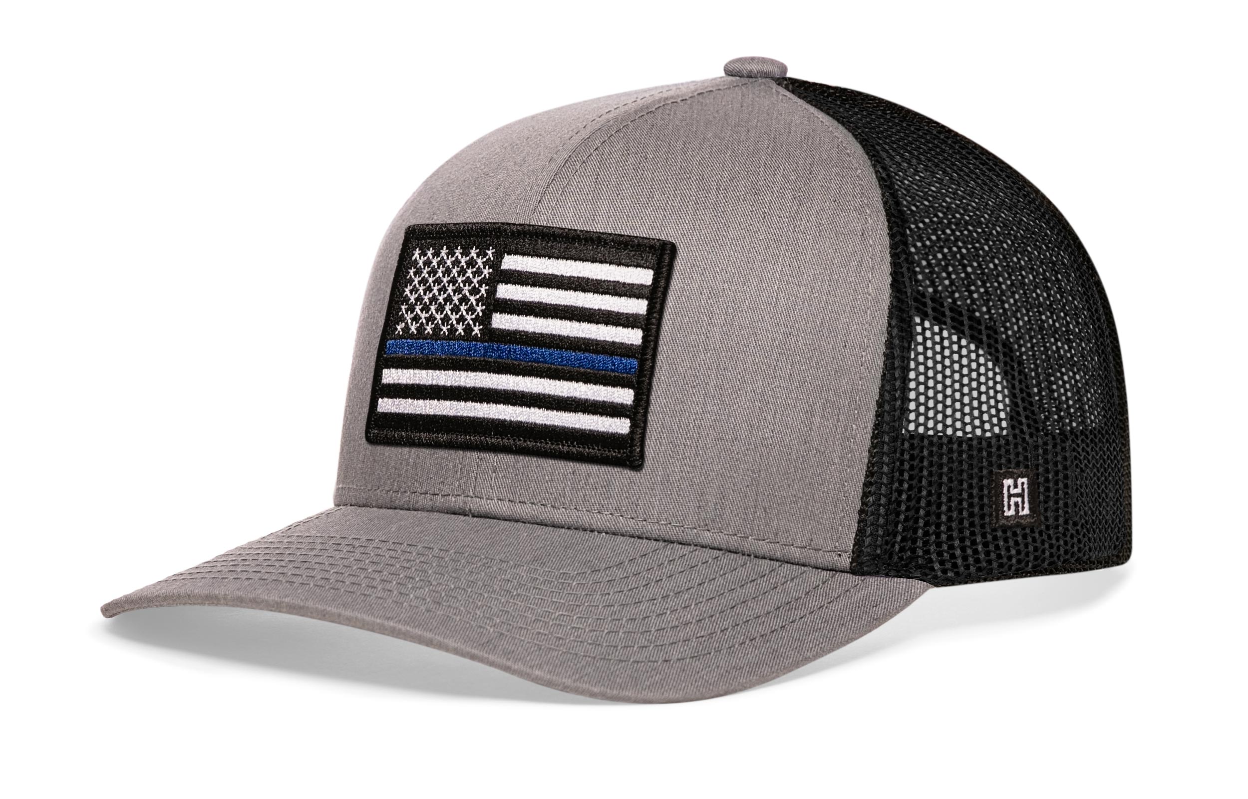 Thin Blue Line Trucker Hat | Police Snapback