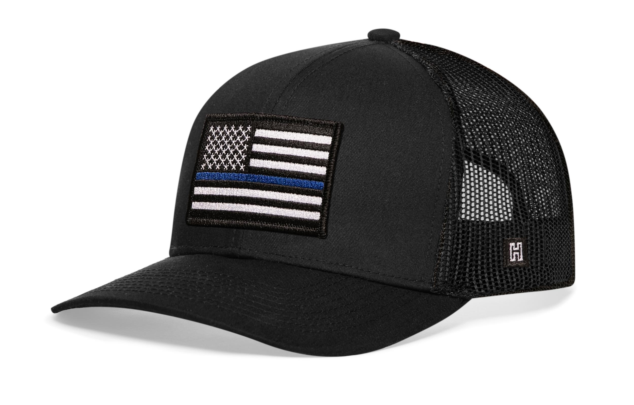 Thin Blue Line Trucker Hat | Police Snapback