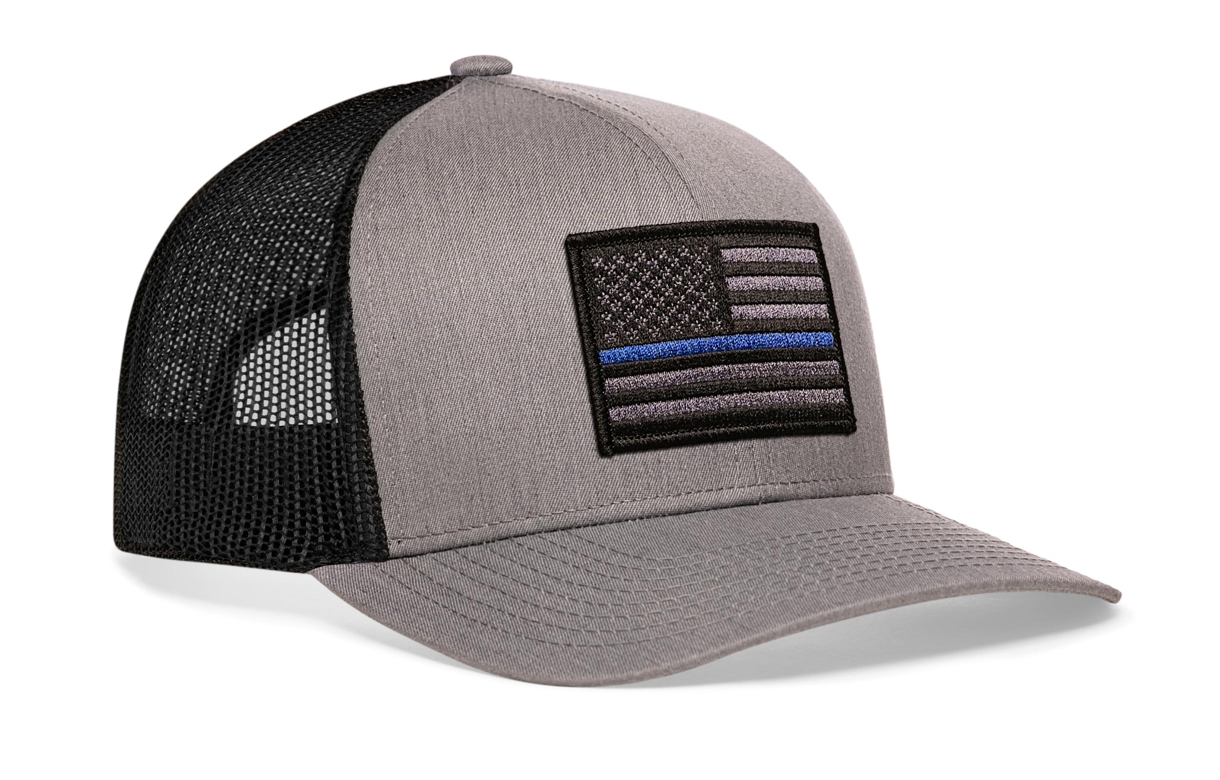 Thin Blue Line Trucker Hat | Police Tactical Snapback