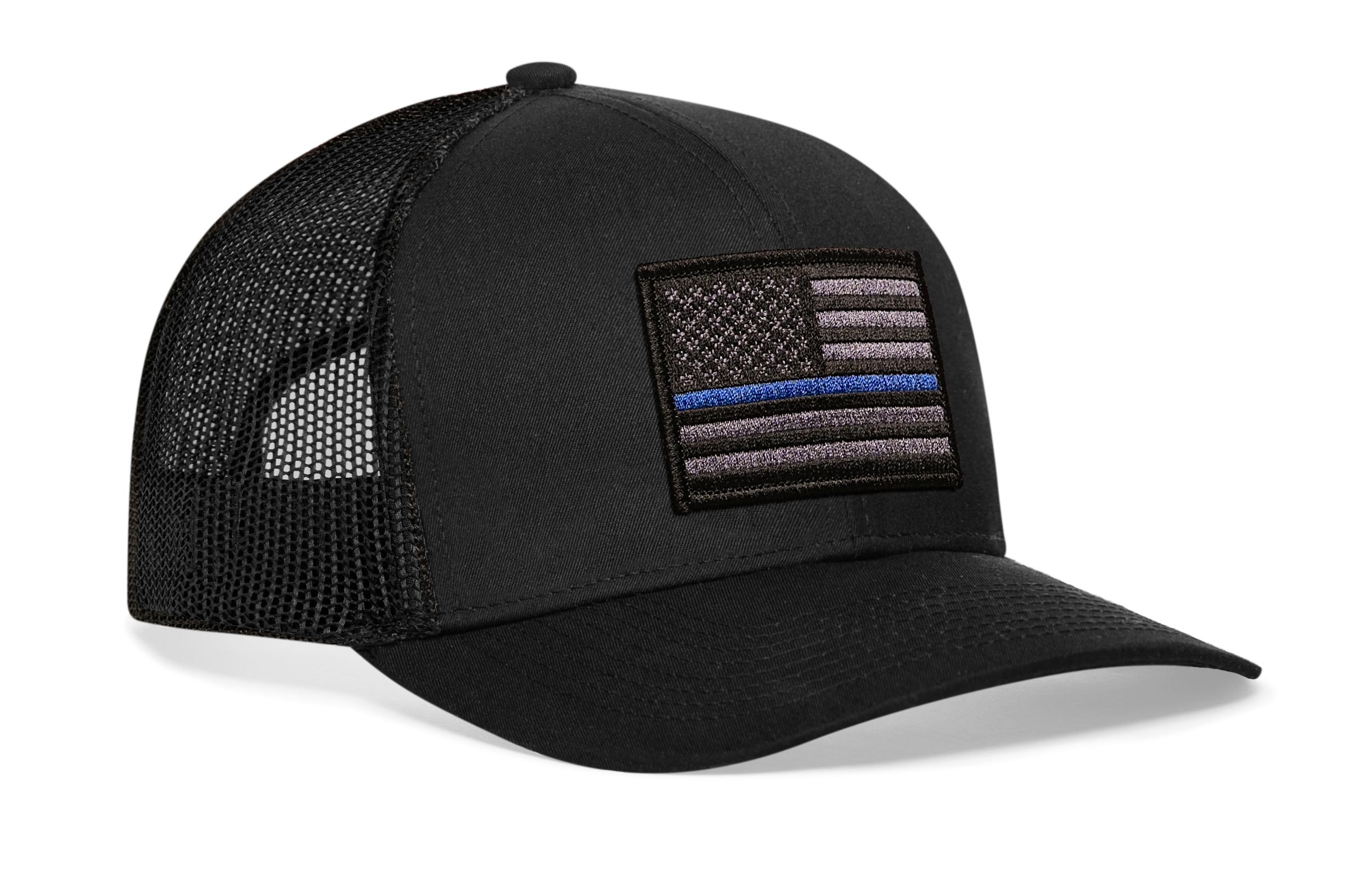 Thin Blue Line Trucker Hat | Police Tactical Snapback