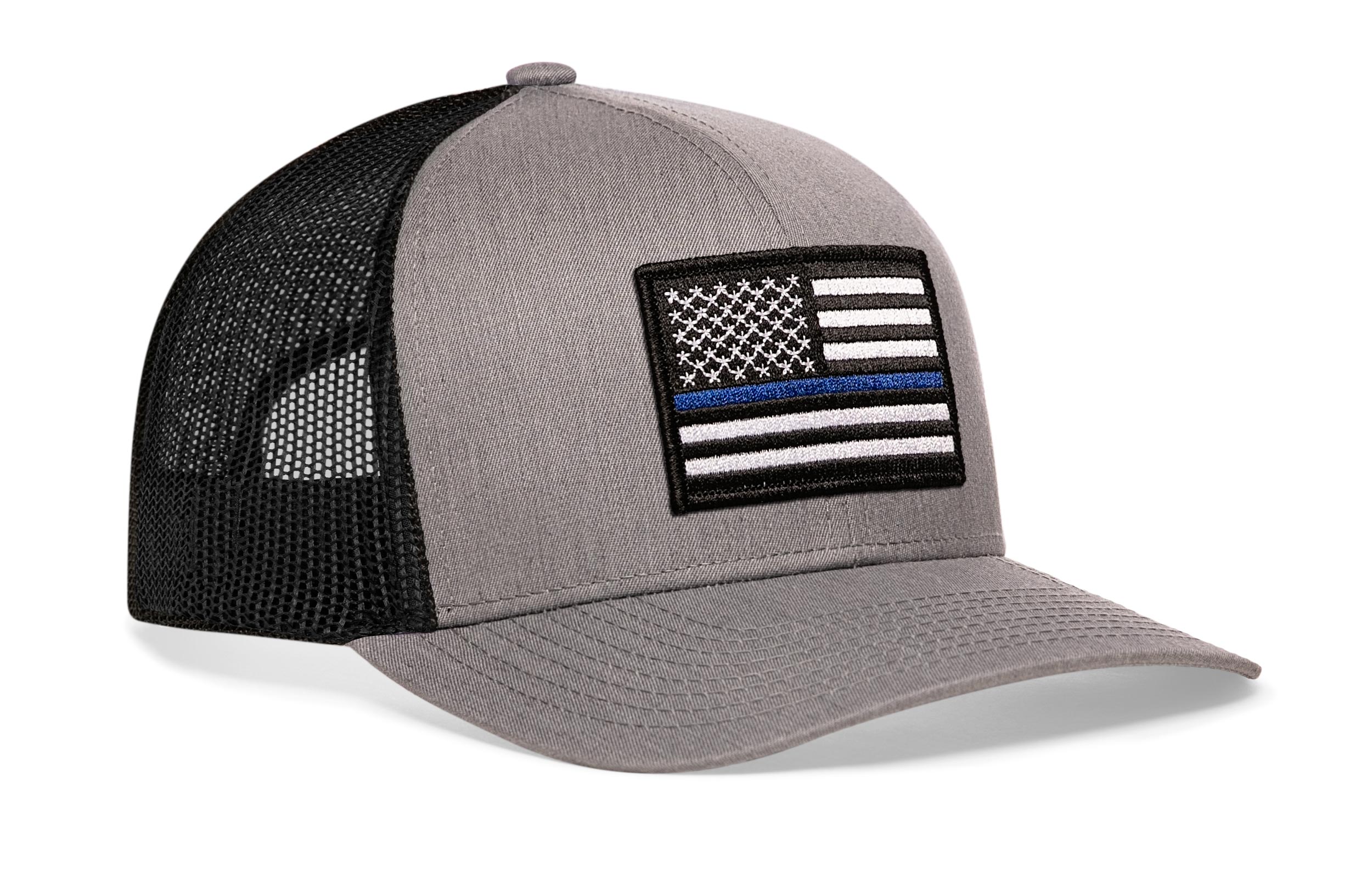 Thin Blue Line Trucker Hat | Police Snapback