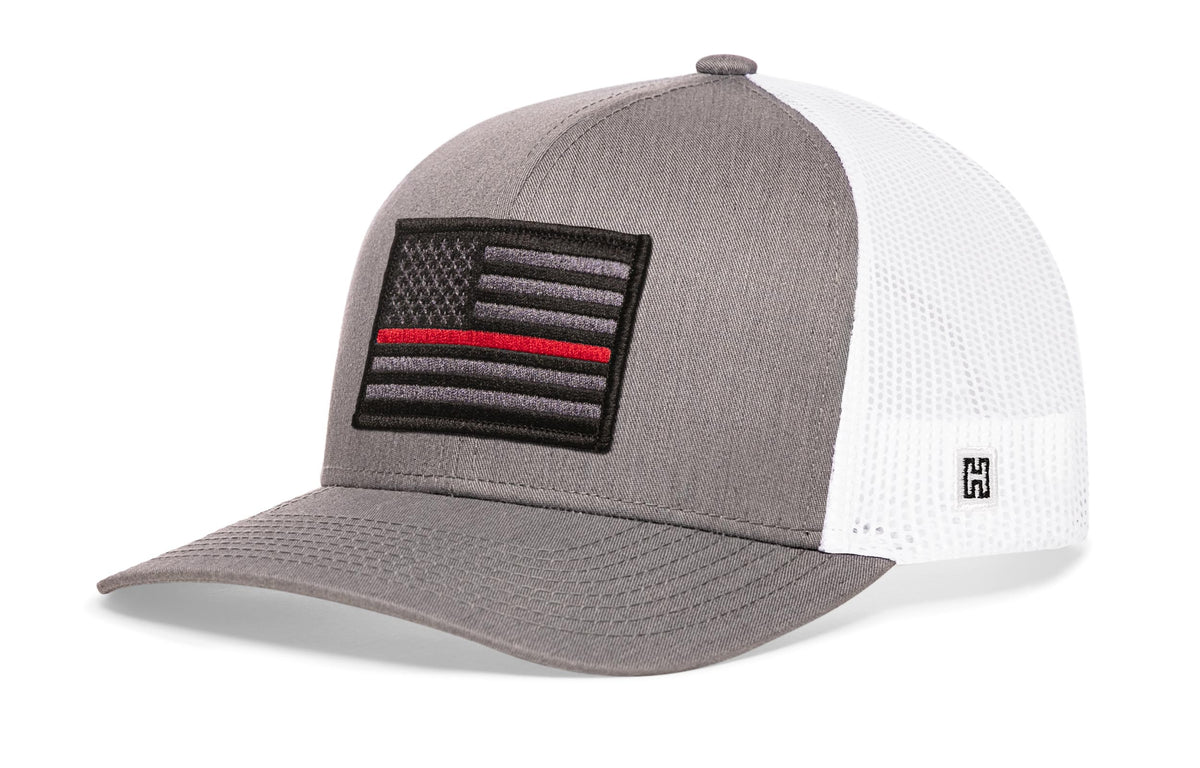Thin Red Line Trucker Hat | Fire Tactical Snapback