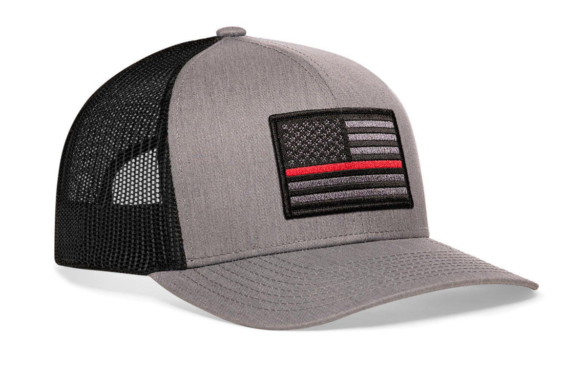 Thin Red Line Trucker Hat | Fire Tactical Snapback
