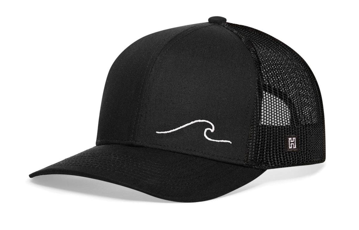 Wave Trucker Hat | Beach Snapback