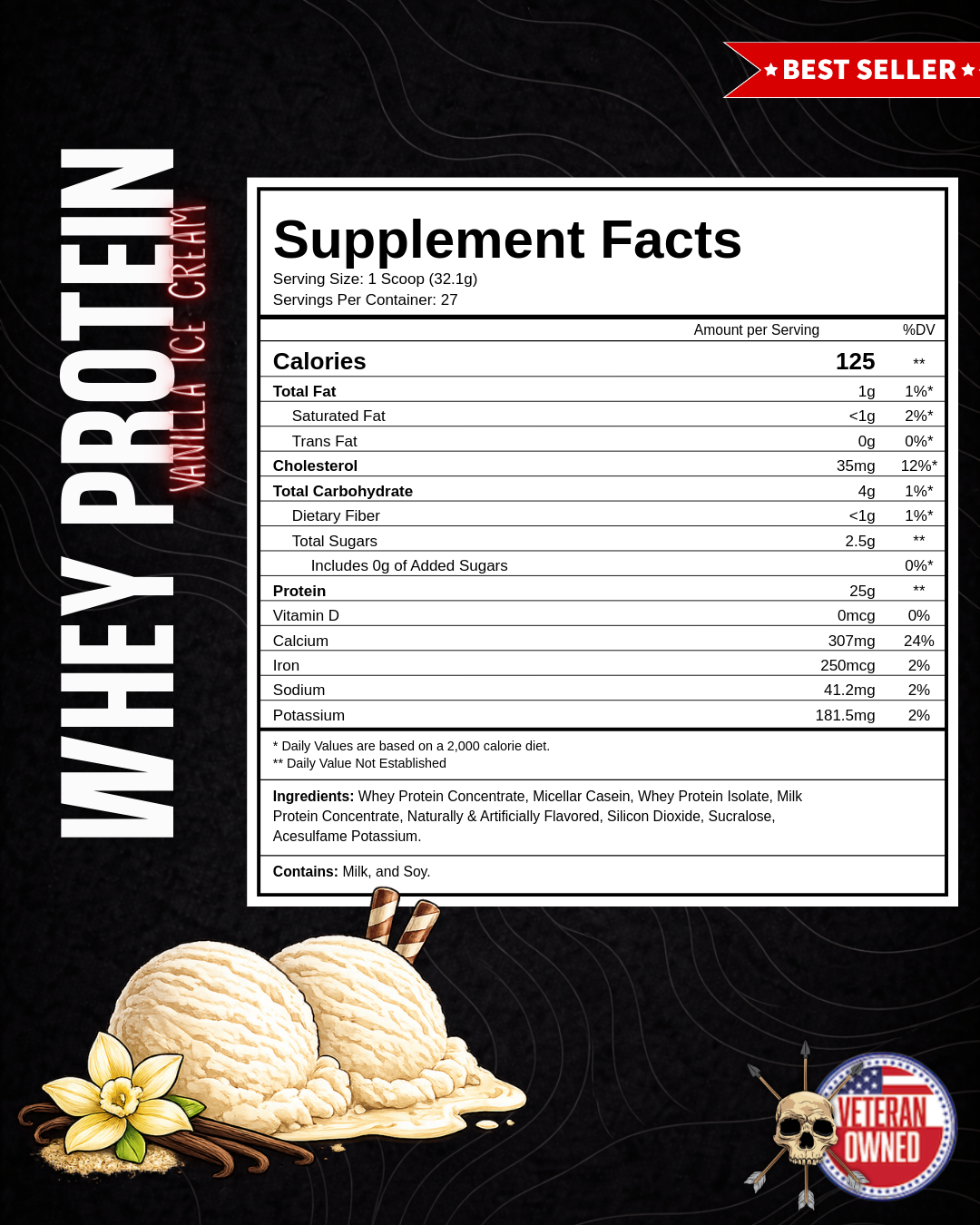 Alpha Country Whey Protein | Post-Workout Protein Supplement for Muscle Recovery