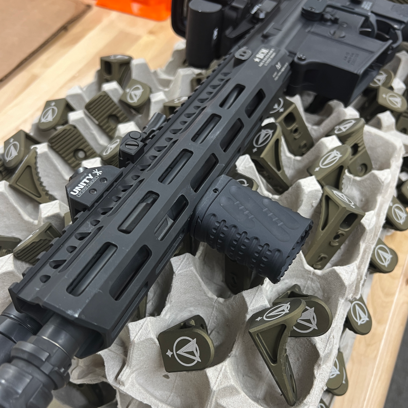 True North Concepts Zero-8 Multi-Angle Grip V2, Aluminum, S size, MLok Interface