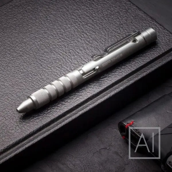 GPCA 1945 Bolt-Action Pen PRO — Titanium & Aluminum EDC