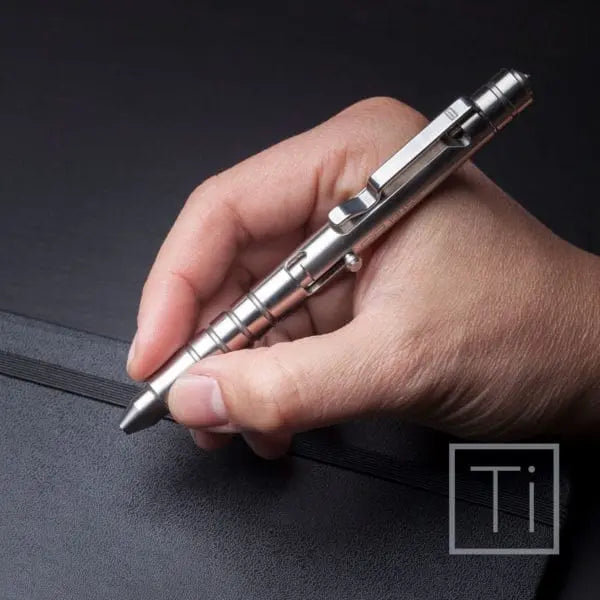 GPCA 1945 Bolt-Action Pen PRO — Titanium & Aluminum EDC