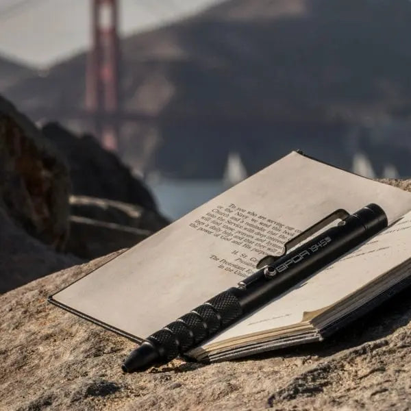 GPCA 1945 Bolt-Action Pen PRO — Titanium & Aluminum EDC
