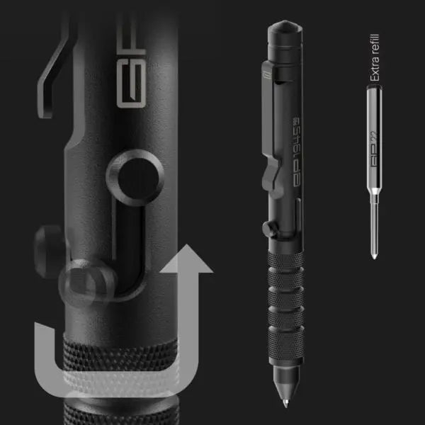 GPCA 1945 Bolt-Action Pen PRO — Titanium & Aluminum EDC