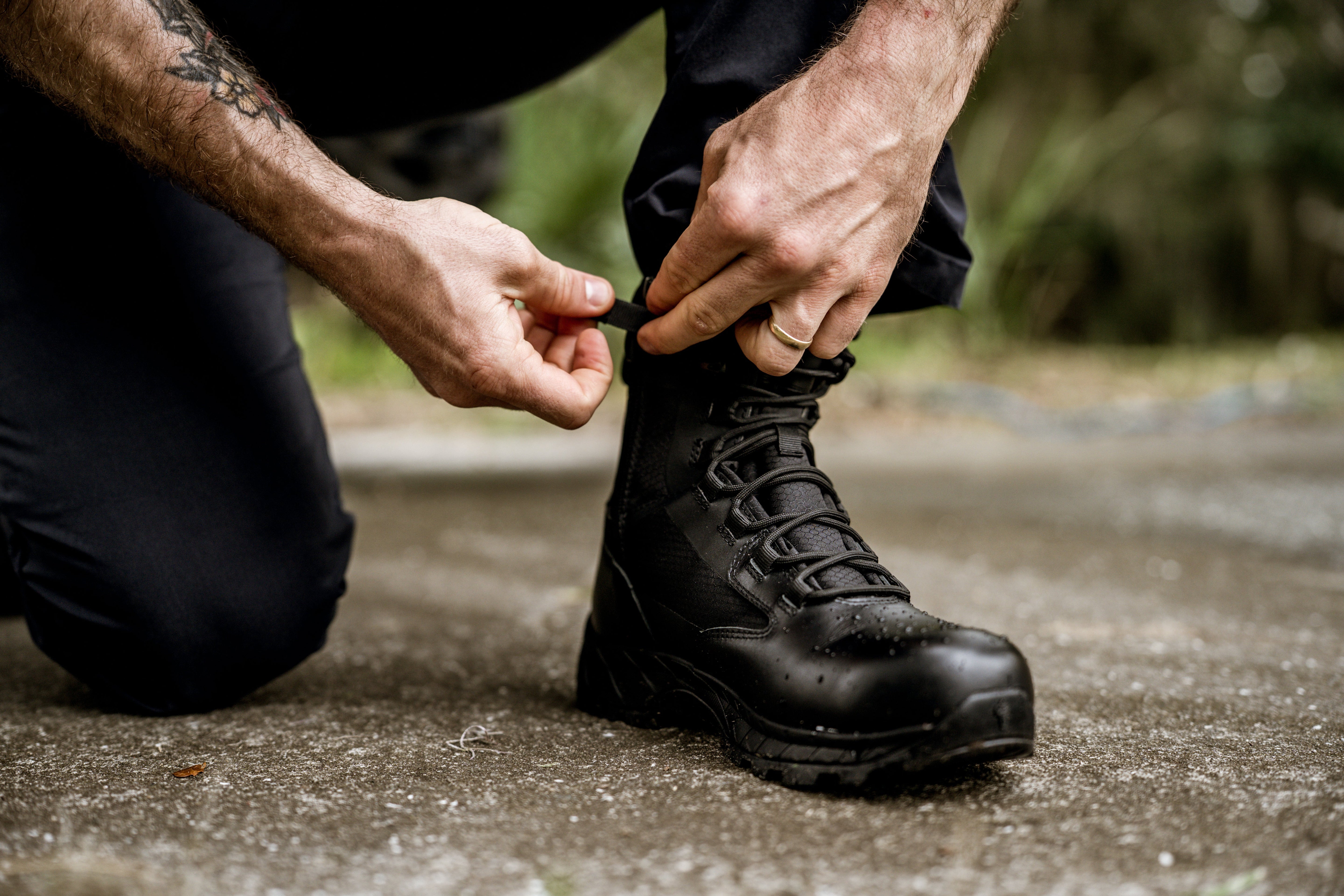 Magnum Boots Classic II 8" Side Zip Waterproof Tactical Boot