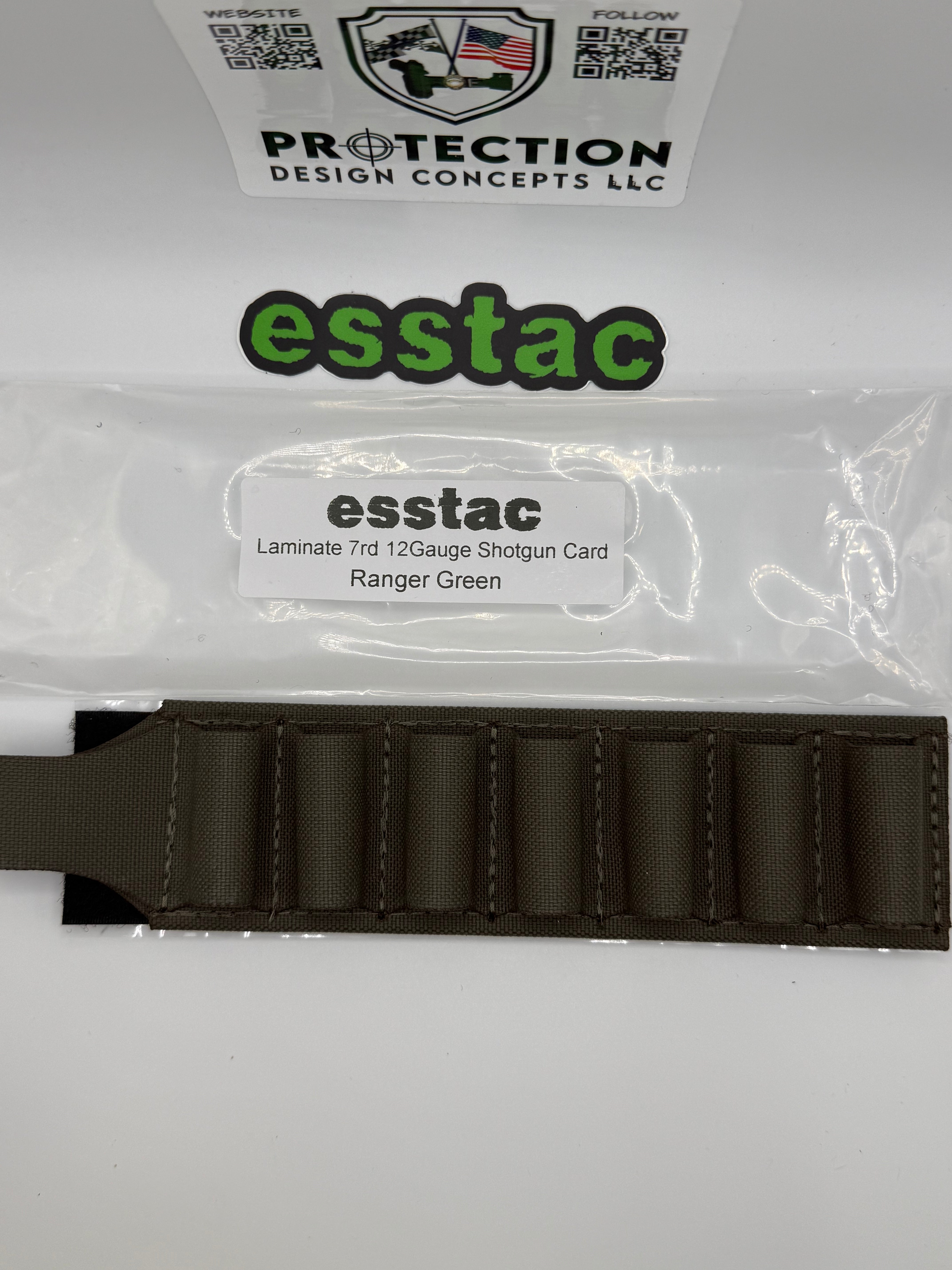 EssTac Laminate Shotgun Card 12 Gauge