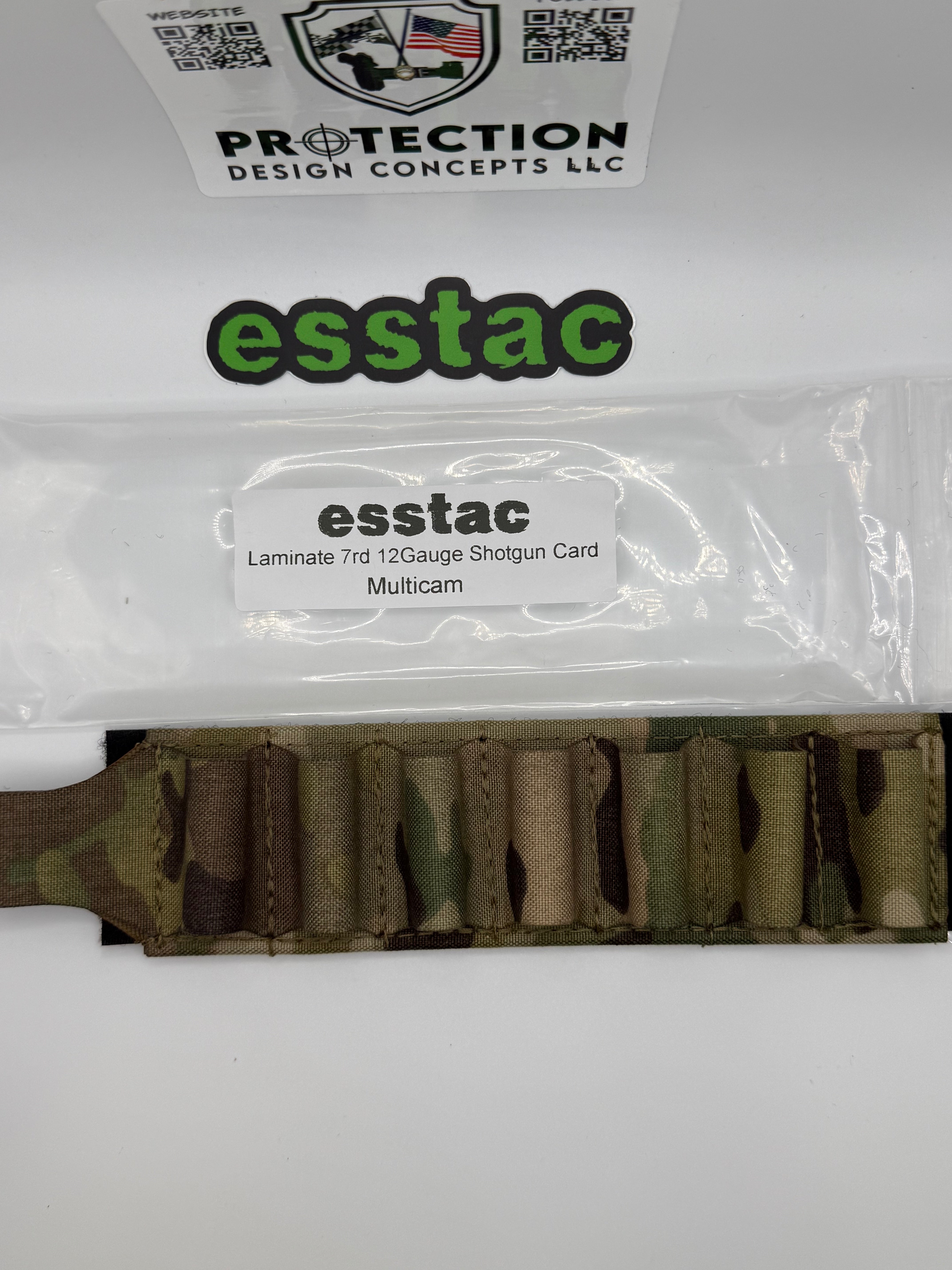 EssTac Laminate Shotgun Card 12 Gauge