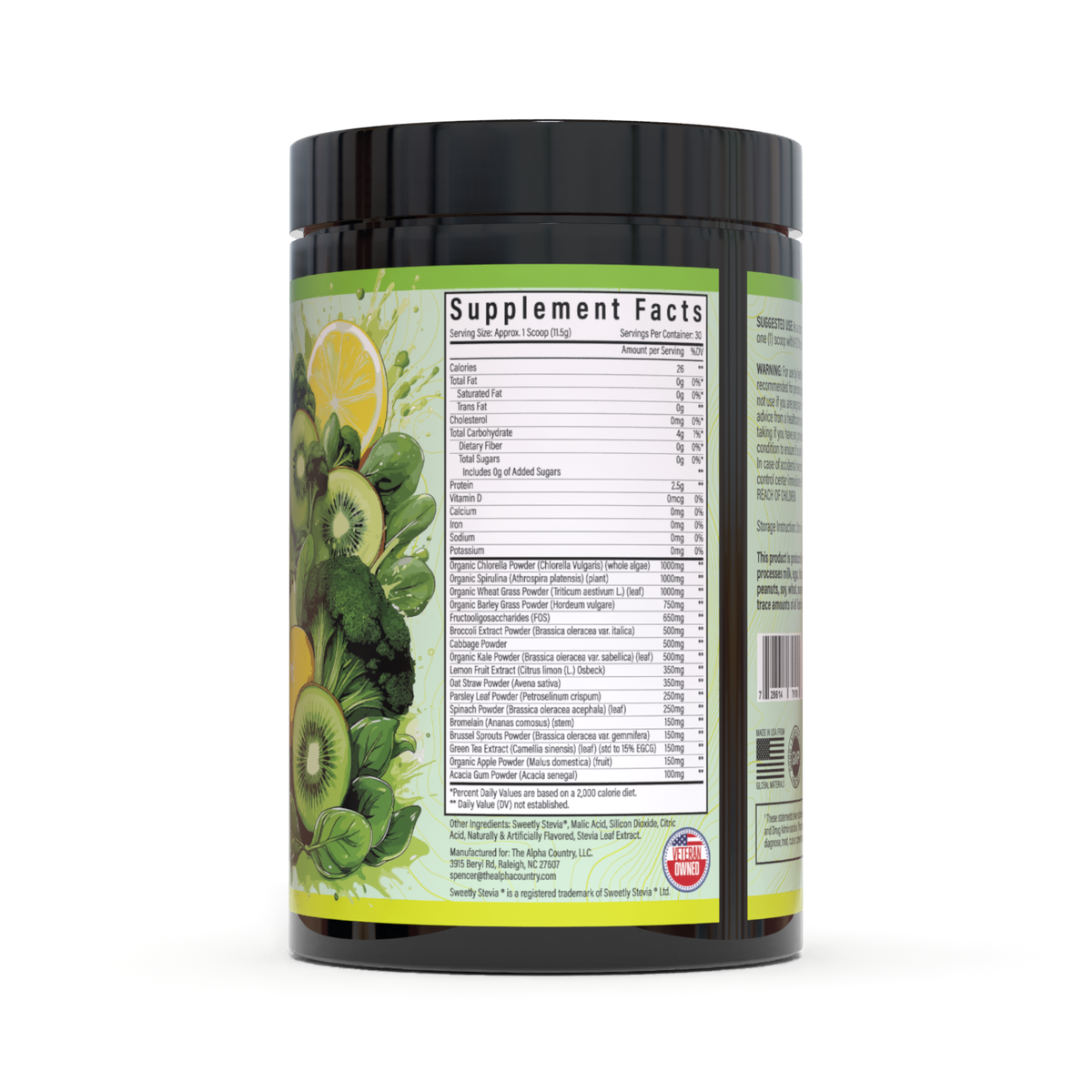 Alpha Country STAY READY | GREENS | Daily Greens & Wellness Supplement
