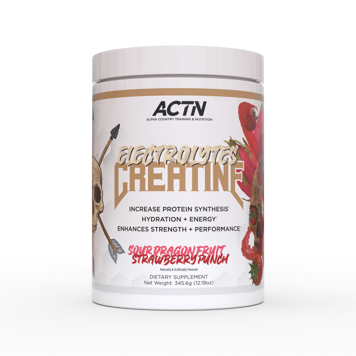 Alpha Country CREATINE & ELECTROLYTES | Strength, Performance & Hydration Supplement