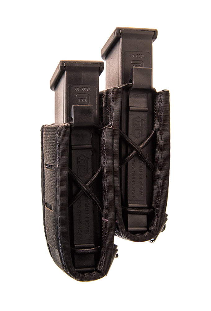 High Speed Gear Duty Staggered Double Pistol TACO® Pouch