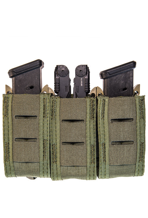 High Speed Gear Duty Triple Pistol TACO® Pouch