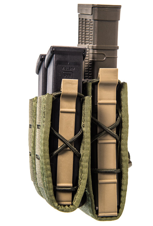 High Speed Gear Duty Double Pistol TACO® w/Rifle Pouch