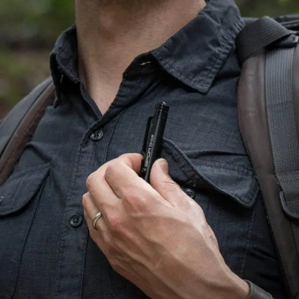 GPCA 1945 Bolt-Action Pen PRO — Titanium & Aluminum EDC