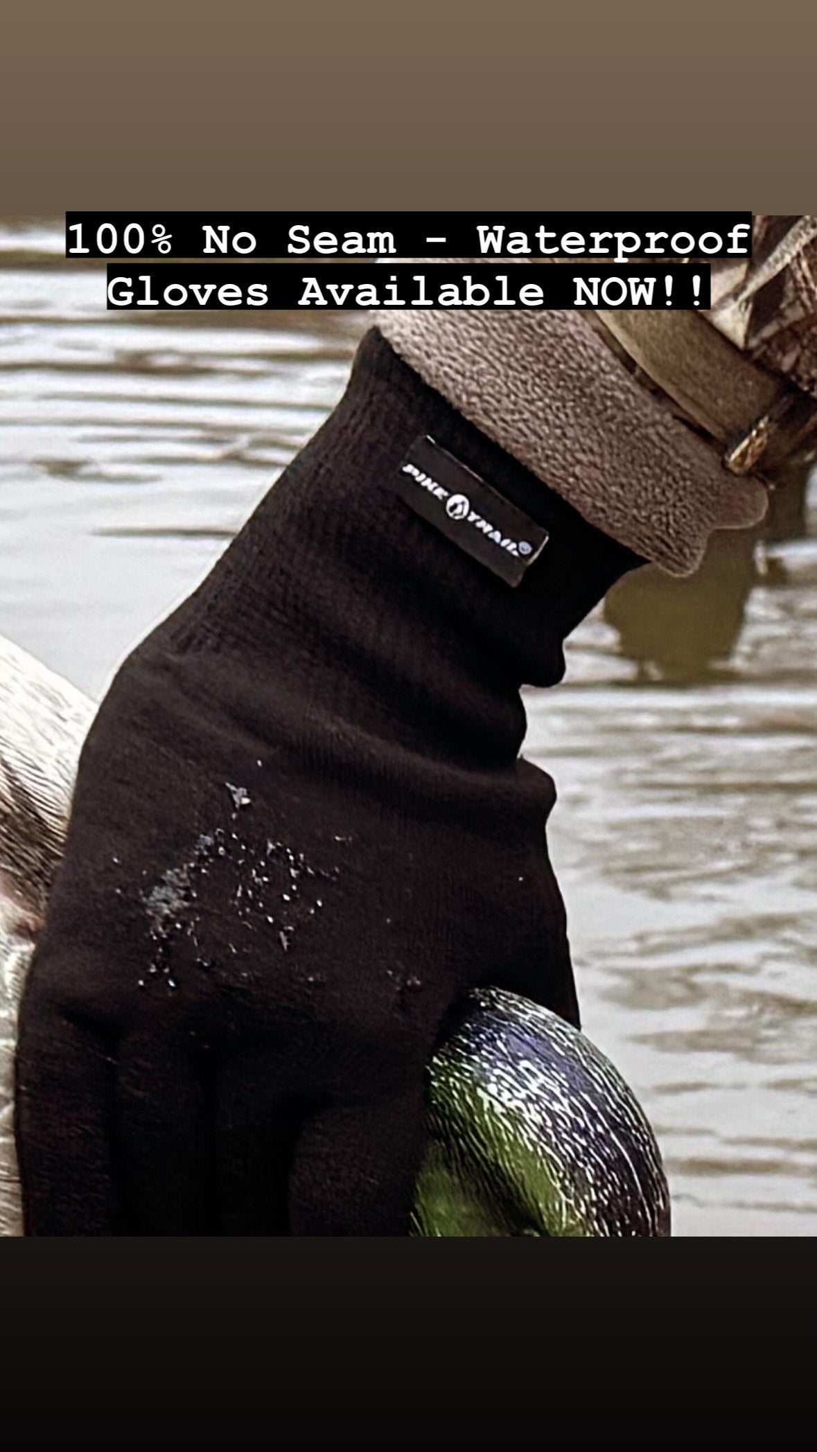 Pike Trail Water Resistance Seamless Gloves – Waterproof, Windproof & Touchscreen-Compatible Outdoor Gloves