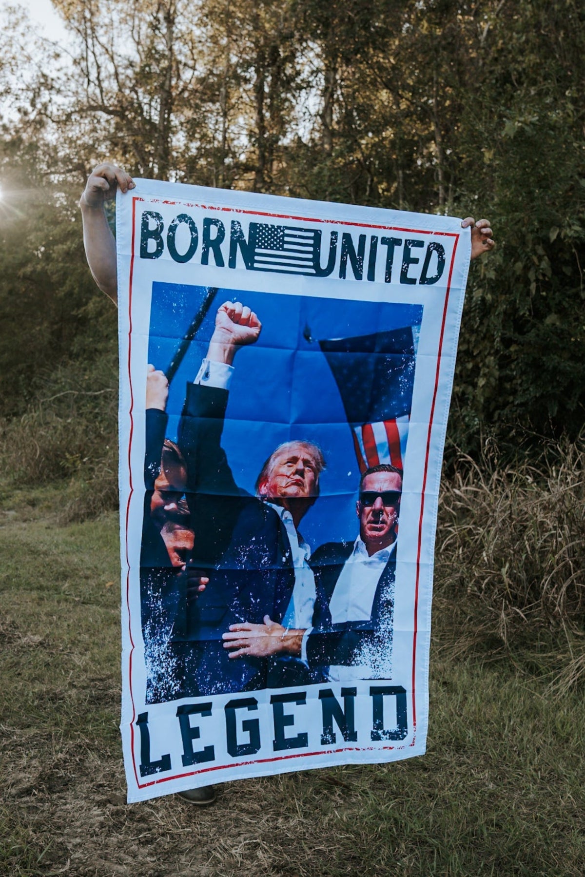 Forever Legend Trump Flag