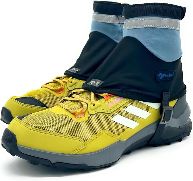 Pike Trail Low Cut Running Thru-Hiker Gaiters – Lightweight, Breathable Trail Running & Hiking Protection