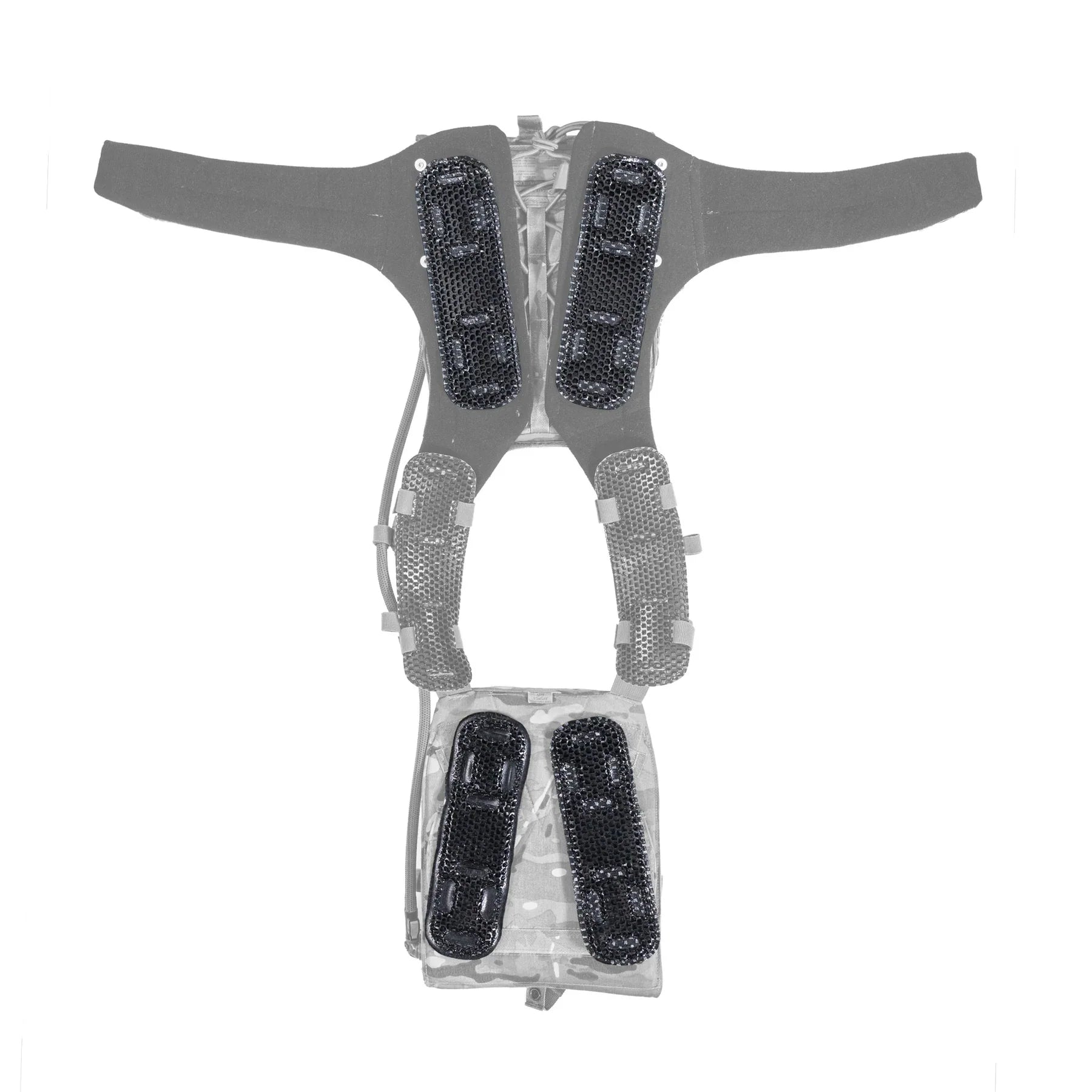 ICEVENTS® Classic Plate Carrier Ventilation Pontoons (Crye AVS Harness Pad Set)