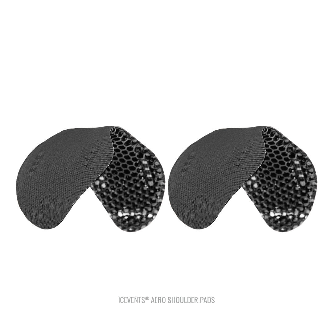 ICEVENTS® Plate Carrier Shoulder Pads - Aero [Minimalist/Lighter Loads] (PowerMesh backing)