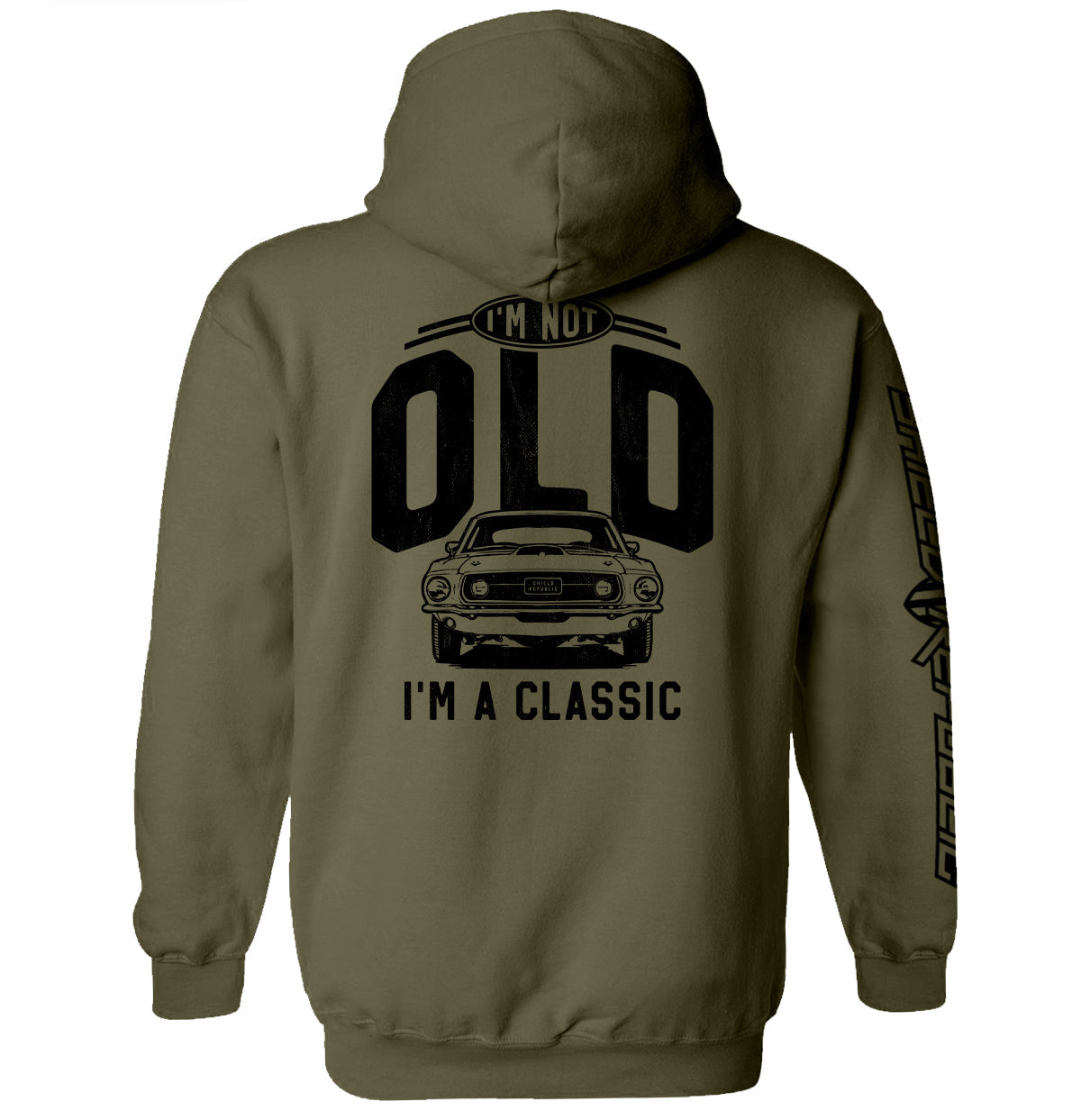 Shield Republic I'm Not Old I'm a Classic (69 Mustang)