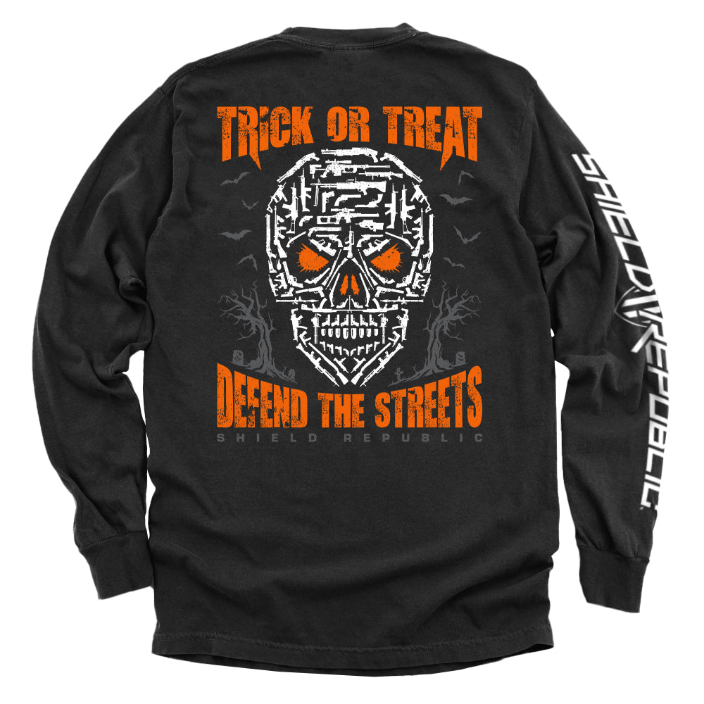 Shield Republic Trick or Treat Defend the Streets | Halloween Law Enforcement Apparel