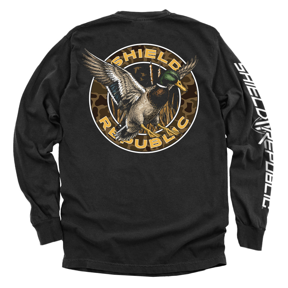 Shield Republic Duck Circle | Duck Hunting Graphic T-Shirt