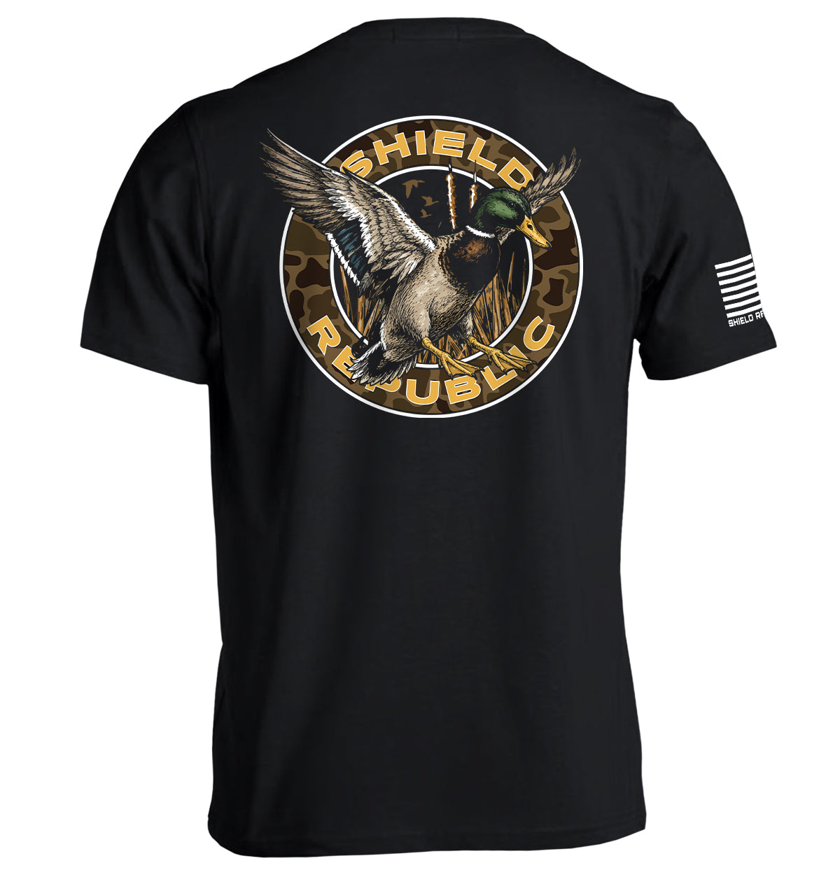 Shield Republic Duck Circle | Duck Hunting Graphic T-Shirt