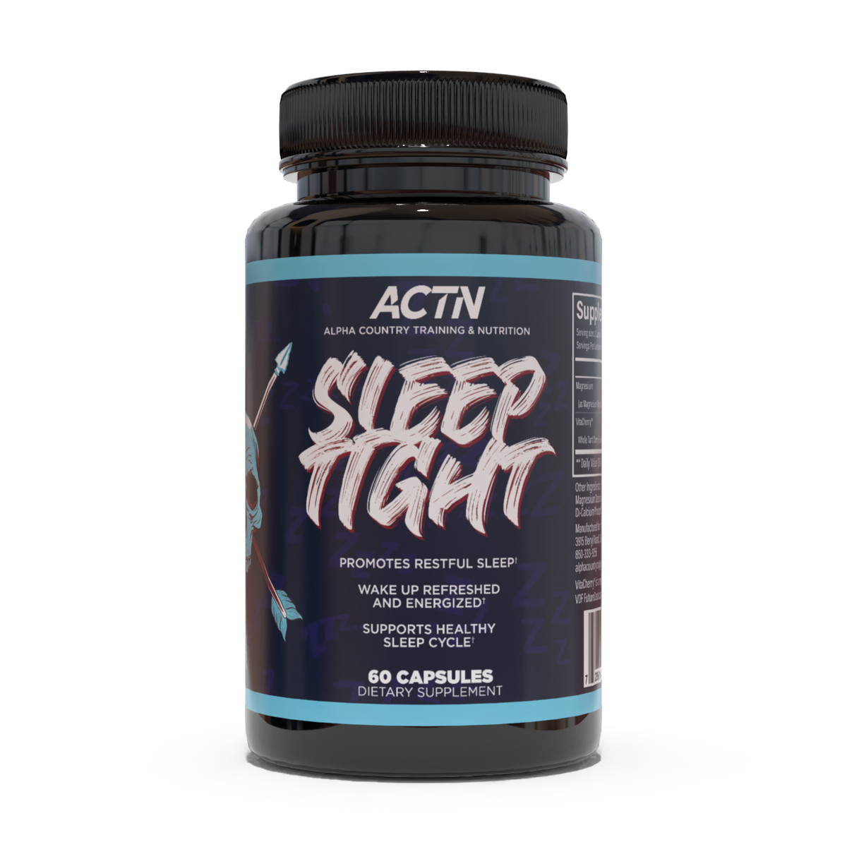 Alpha Country Training & Nutrition SLEEP TIGHT | Nighttime Sleep & Recovery Supplement