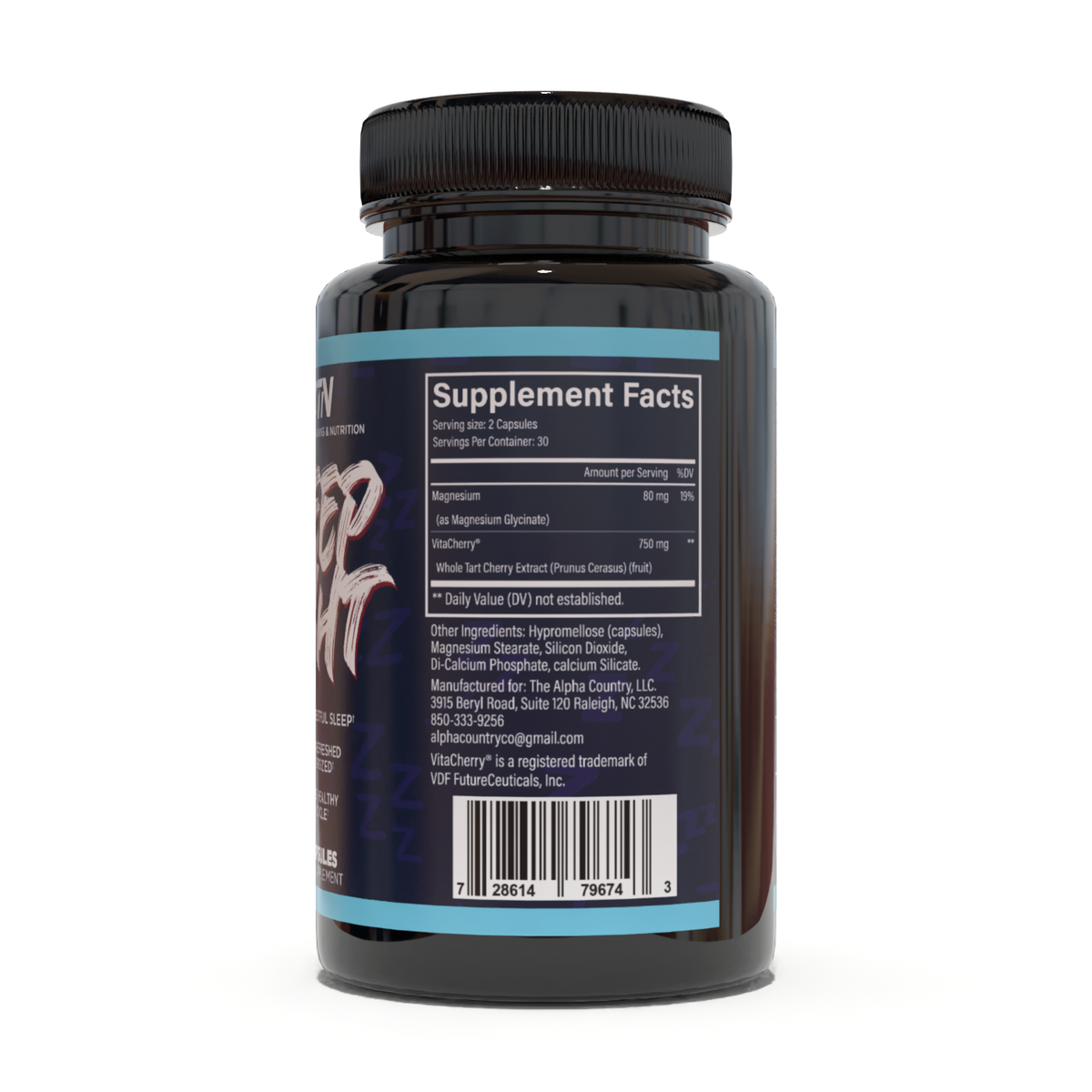 Alpha Country Training & Nutrition SLEEP TIGHT | Nighttime Sleep & Recovery Supplement