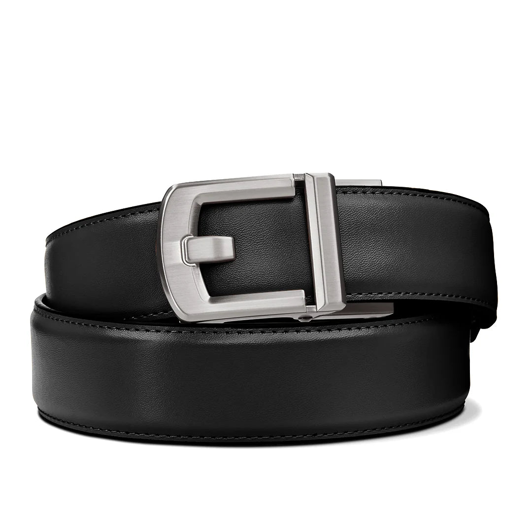 Kore Essentials Black Leather Gun Belt 1.5"