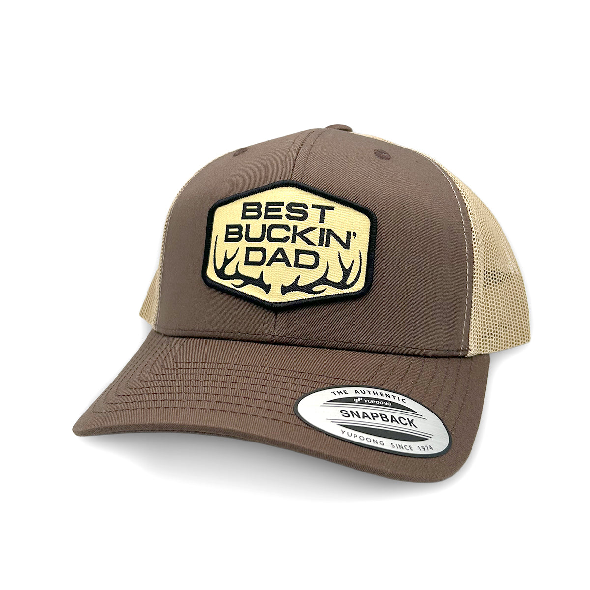 Shield Republic Best Buckin' Dad (Woven Patch)