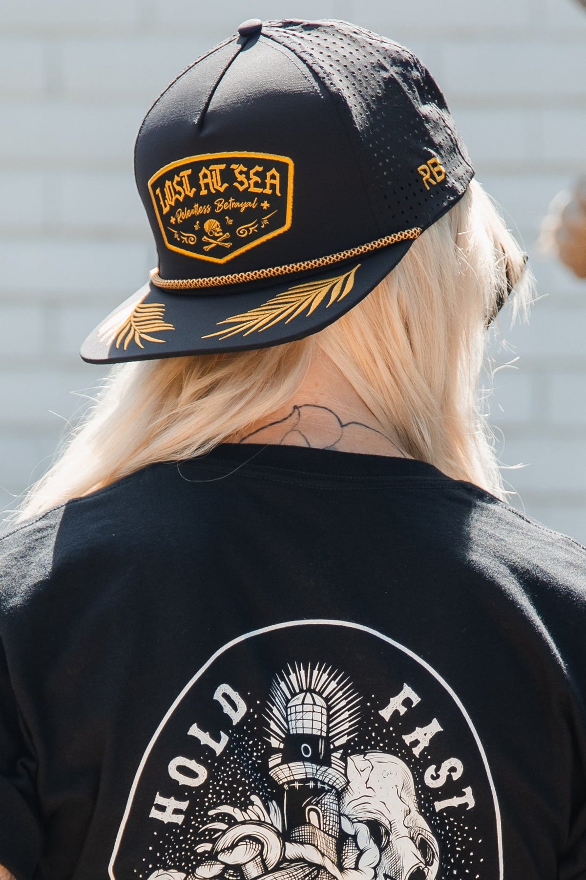 Lost At Sea BLACKOUT Snapback