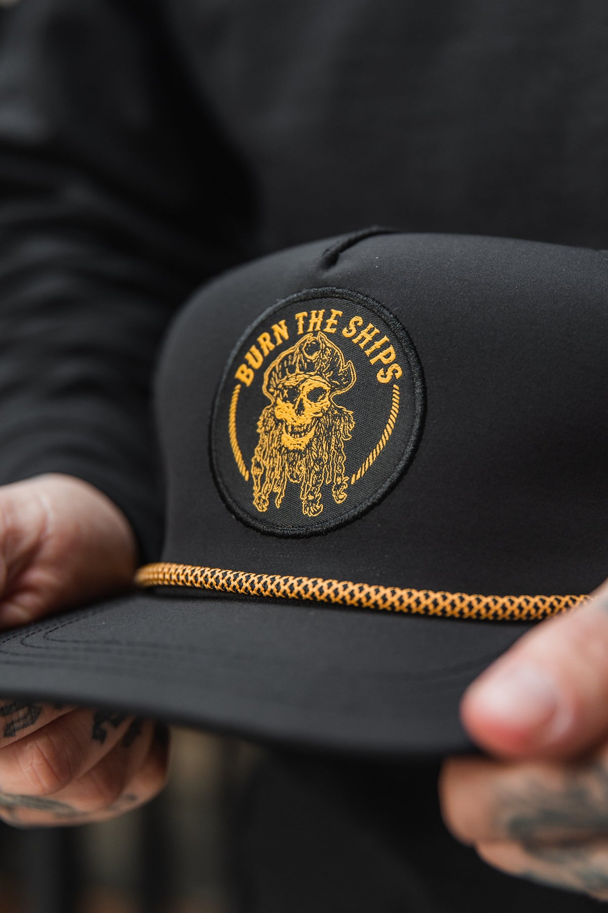 Burn The Ships BLACKOUT Snapback | Relentless Betrayal