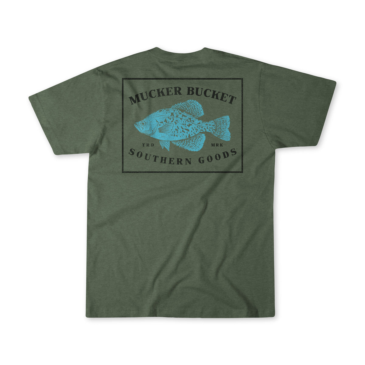 Mucker Bucket Crappie Premium Tee | Freshwater Fishing T-Shirt