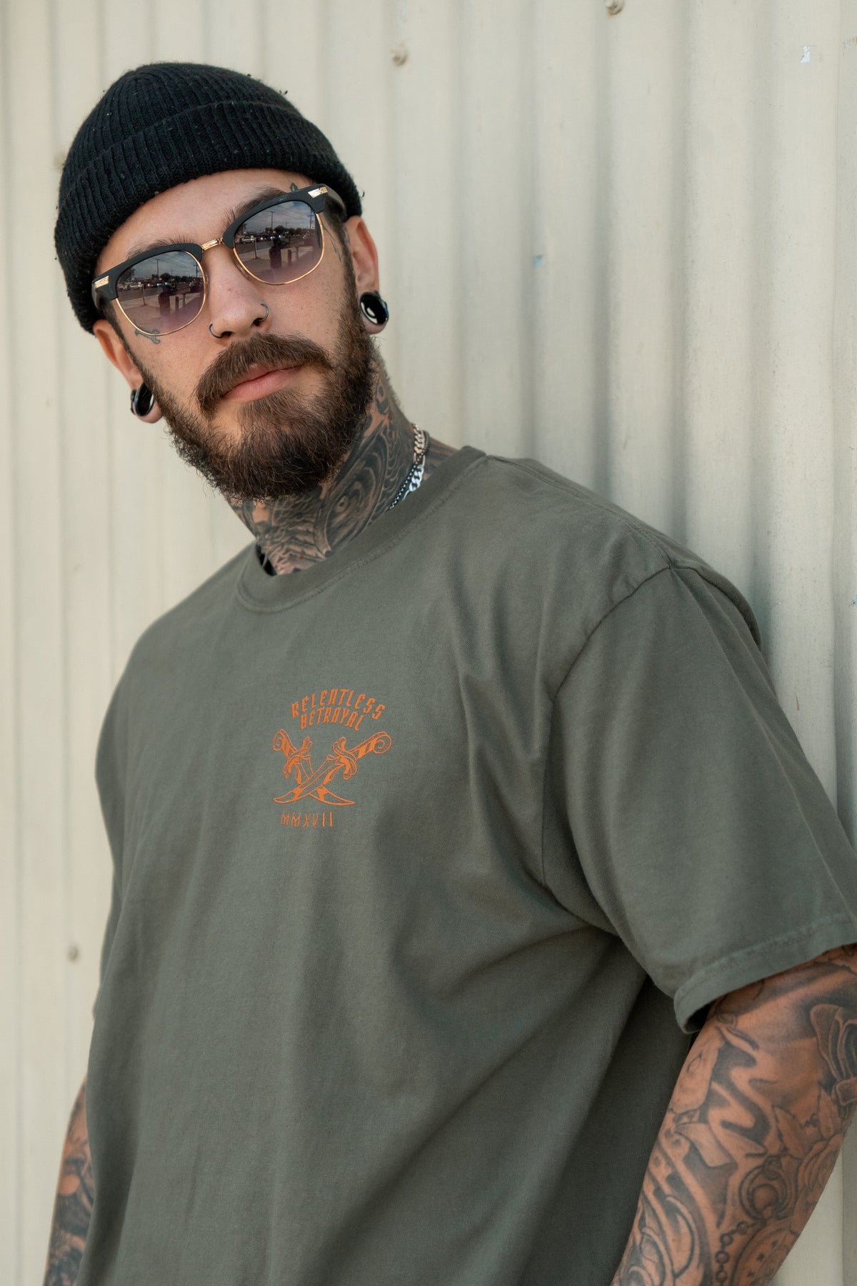 Hell or High Water Premium Olive T-Shirt